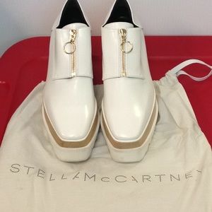 Stella McCartney Elyse O-ring zip platforms